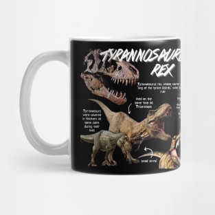 Tyrannosaurus Rex Fun Facts Mug